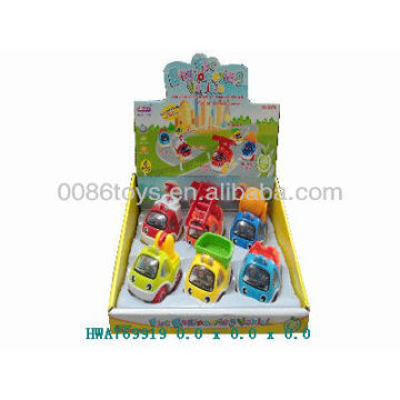 2013 novedad divertida pull back ingeniero coche juguetes